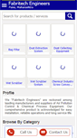 Mobile Screenshot of fabritechprocessequipments.com